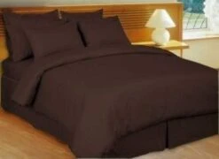 Egyptian Cotton Fitted Sheet Hotel Quality : Chocolate(Egyptian Cotton Fitted Sheet Hotel Quality Chocolate)