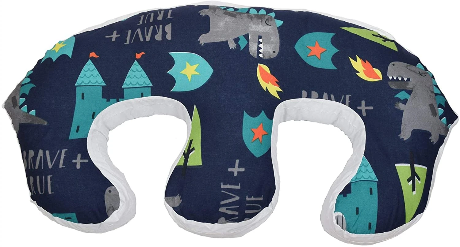 Twin Feeding Nursing Pillow Cushion For Complete Support: Brave Dinosaur(Twin Feeding Nursing Pillow Cushion For Complete Support Brave Dinosaur) 3 Twin Feeding Nursing Pillow Cushion For Complete Support: Brave Dinosaur(Twin Feeding Nursing Pillow Cushion For Complete Support Brave Dinosaur)