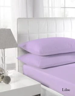 Egyptian Cotton Fitted Sheet Hotel Quality : Lilac(Egyptian Cotton Fitted Sheet Hotel Quality Lilac)