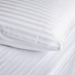 Egyptian Cotton Fitted Sheet Hotel Quality : Satin Stripe(Egyptian Cotton Fitted Sheet Hotel Quality Satin Stripe)